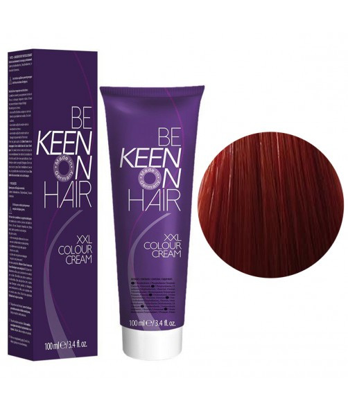 Крем-краска для волос Keen Colour Cream 7.45 средне-русый медно-красный ...