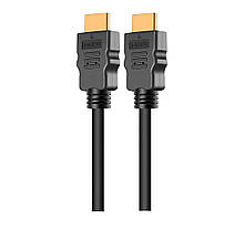 Кабель Grand-X (HDP-4K) HDMI-HDMI, 4K, Cu, 1.5м, чорний (D), фото 2