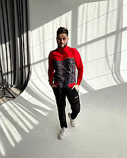 Чоловічий спортивний костюм Hugo Boss червоний весна/осінь, фото 4