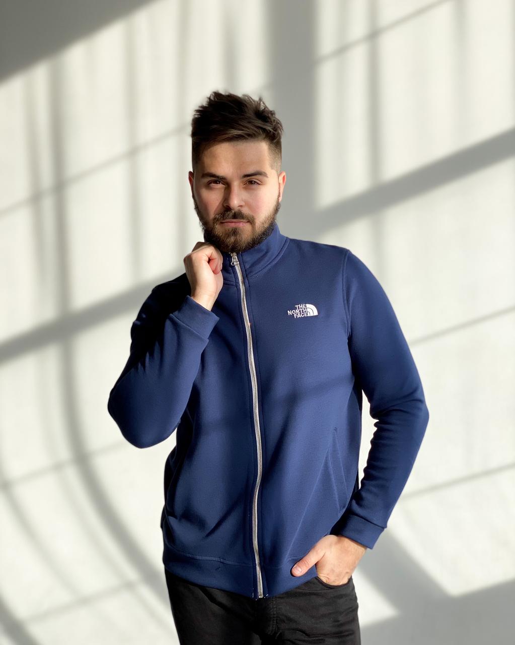 Кофта чоловіча The North Face на блискавці кардиган ТНФ ЗЕ Норт Фейс розмір M