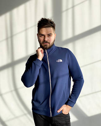 Кофта чоловіча The North Face на блискавці кардиган ТНФ ЗЕ Норт Фейс розмір M, фото 1