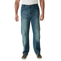 Джинси Liberty Blues Men's Big & Tall Relaxed-Fit Side Elastic 5-Pocket Jeans Color-blue wash W50*L38