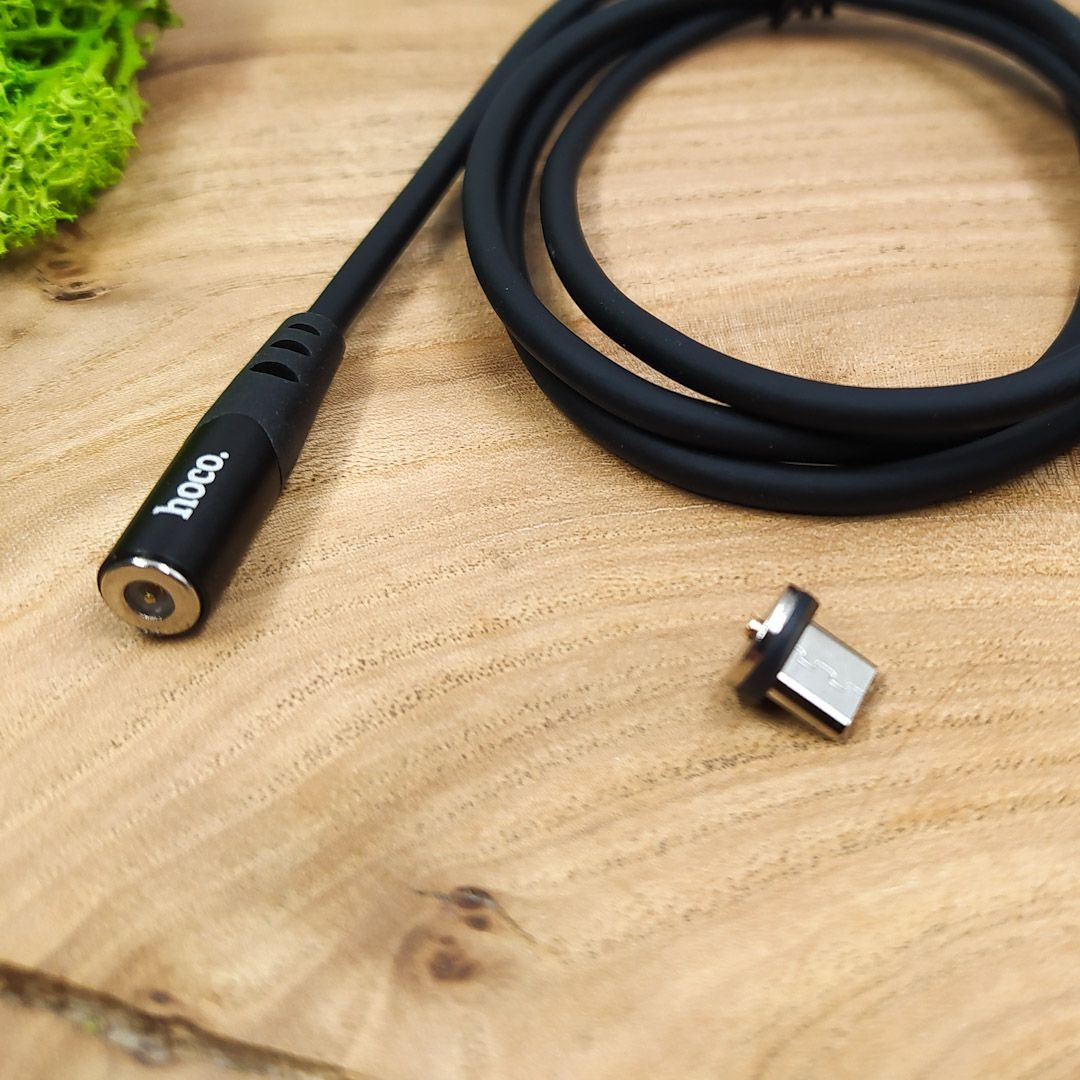 Магнитный кабель для зарядки телефона Hoco X60 Micro USB черный, шнур для зарядки USB - Micro USB (NS) - фото 7 - id-p1543927636