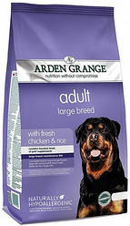 Arden Grange (Арден Грендж) Adult Large Breed chicken & rice Корм для собак великих порід (курціза/рис), 2 кг