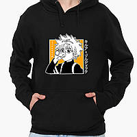 Худи мужской Киллуа Золдик (Killua Zoldyck Hunter X Hunter) Кенгуру (9225-3341) Черный M