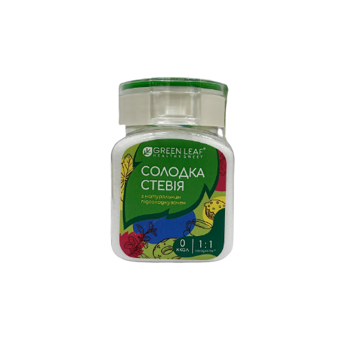 Підсолоджувач Green Leaf Солодка Стевія, 250 г