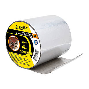 Стрічка герметизуюча Alenor BF 150 мм х 10 м бутилкаучукова фольгована