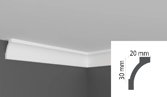 Молдинг з полістиролу Grand Decor KH 914,ліпний декор з полістиролу.