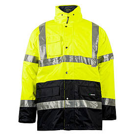 Sizam куртка-парка сигнальна 5 в 1 зі світловідбивними стрічками, розмір S, Norwich 30030