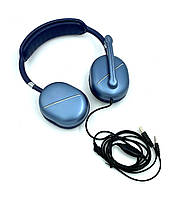 Наушники проводные LED Light AKZ 025 Синие