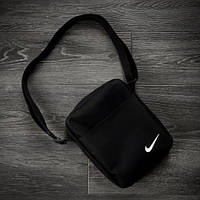 Черная барсетка Nike,сумка через плечо найк