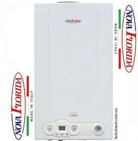 Котел газовий двоконтурний (настінний) Nova Florida Delfis CTFS 24 AF Monotermica (2 теплообмінники)