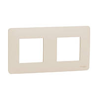 Рамка 2-постова бежевий Studio Unica New Schneider Electric (NU200444)