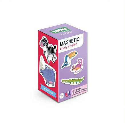 Дитячі ігрові магніти тварини, 200205, фото 1