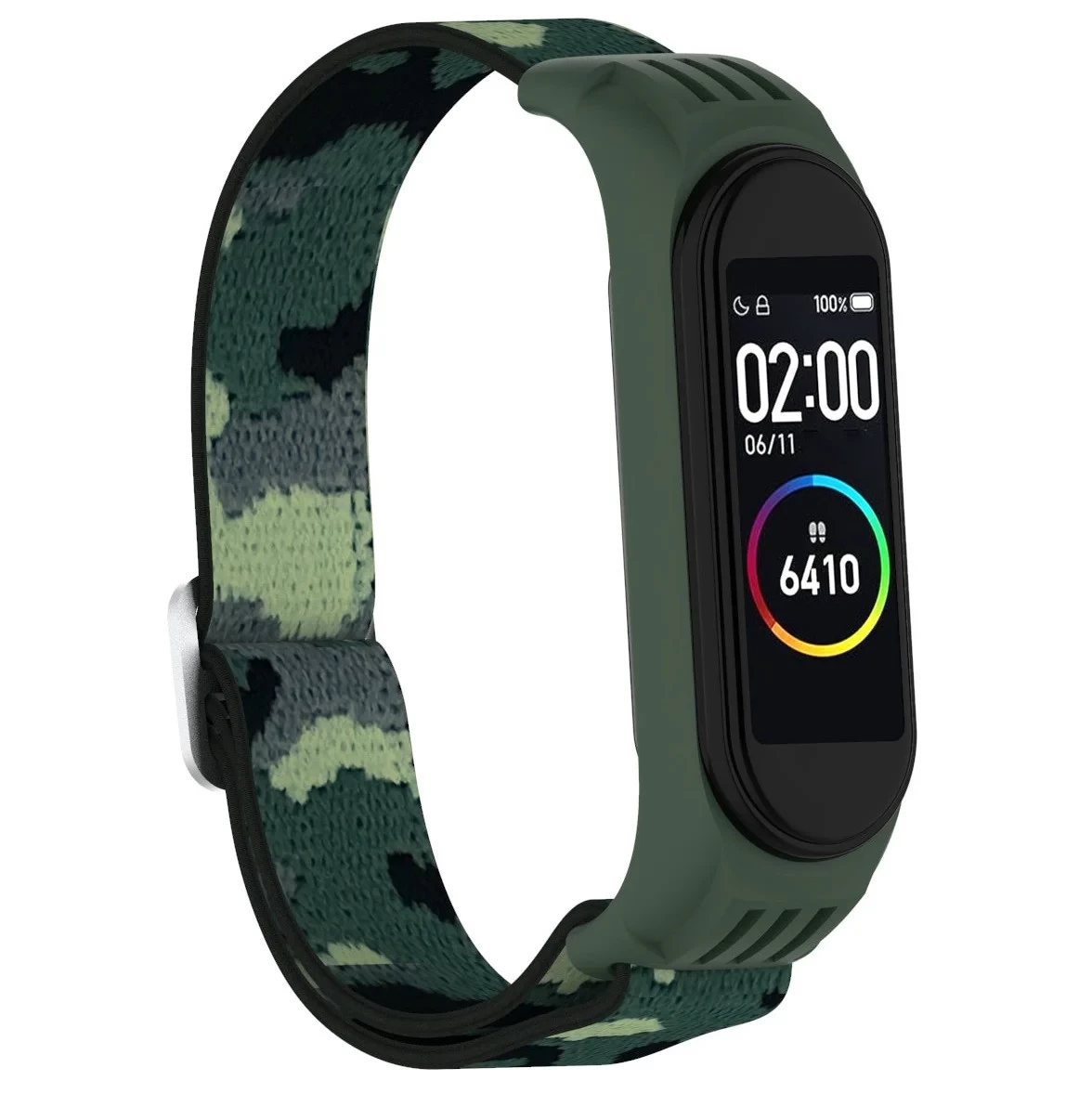 Нейлоновий Ремінець для Xiaomi Mi Band 3/4/5/6 Браслет M3 M4 M5 M6 (Camouflage)