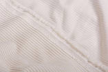 Лоскут тканини вельвет для рукоділля молочний, фото 2