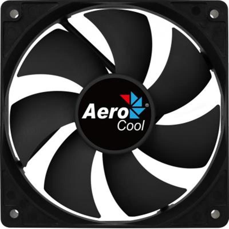 Вентилятор AeroCool Force 8 Black Molex, 80х80х25 мм