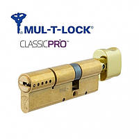 Цилиндр Mul-T-Lock Classic Pro 66мм 33x33Т (ключ/тумблер) язычок латунь 3 ключа