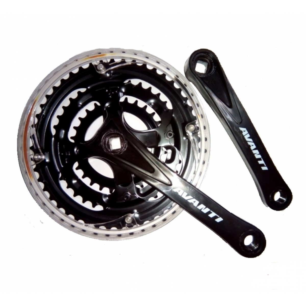 Шатуни велосипедні Avanti GS-P323 (48-38-28) L-170 mm., фото 1