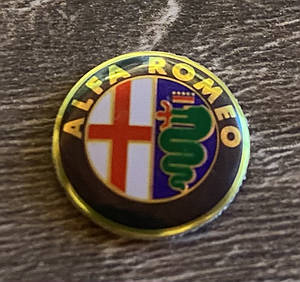 Наклейка на ключ Alfa Romeo 14 мм альфа ромео