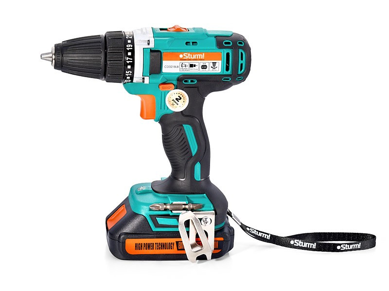 Шуруповерт акумуляторний Sturm CD3218 LB, фото 1