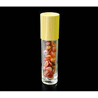 Аромароллер парфюмерный с камнями Красный Агат (10 мл)