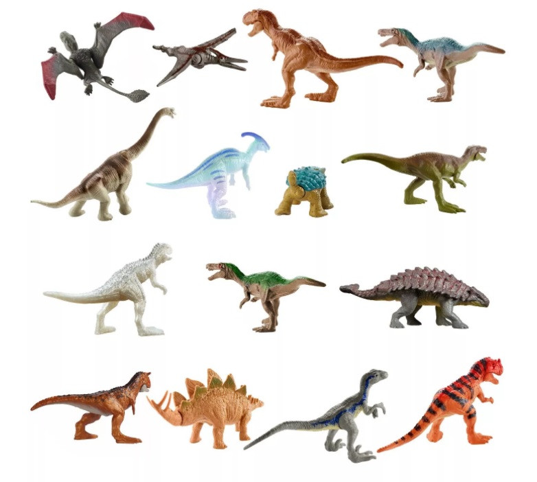 Mini action dino sales