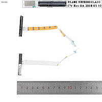 Шлейф Sata HDD/SSD Lenovo Thinkpad L480 EL480, 14pin, NBX0001LA10