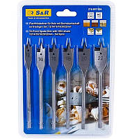 Набір свердел для дерева S&R Meister (216807006) 6 шт.