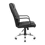 Офісне крісло Richman Юта чорне для роботи за комп'ютером, фото 3