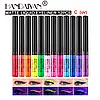 Кольорова водостійка підводка для очей HANDAIYAN Eyeliner Long Lasting Professional колір №37, фото 7