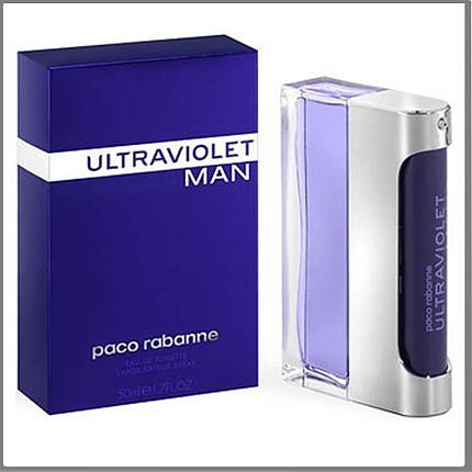 Paco Rabanne Ultraviolet Man туалетна вода 100 ml. (Пако Рабан Ультрафіолет Мен), фото 2