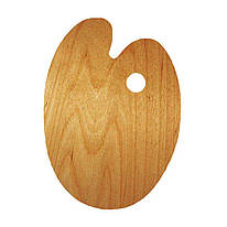 Палітра дерев'яна промасляна овальна 20х30 см Rosa Gallery, 94160204