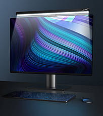Настільна лампа-скринбар для монітора Usams Computer Screen Lamp Usual Series 5 Вт Чорний, фото 6