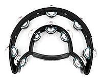 Тамбурин Maxtone Power-2 Tambourine w/Protecting Trim (Black)