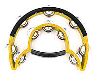 Тамбурин MAXTONE Power-2 Tambourine w/Protecting Trim (Yellow)