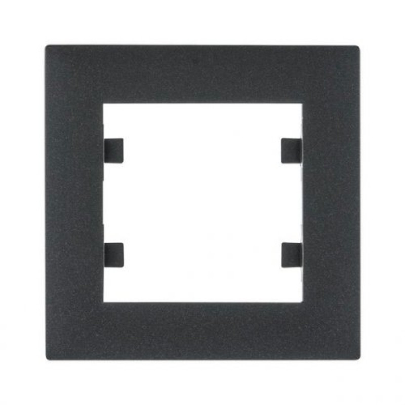 Рамка 1-містна срібло Intense Lumina-2 Hager WL5513