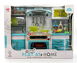 Набір меблів для ляльки 2801G кухня, звук, світло, для ляльок типу Барбі, фото 6