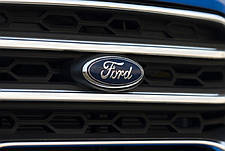 Емблема, знак з лого FORD (Форд) 227х90 мм Transit, F150, Edge, Explorer, фото 2
