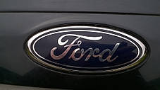 Емблема решітки радіатора багажника FORD (Форд) 115х45 мм Fiesta, Mondeo, Transit, Escort, фото 2