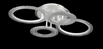 Светодиодная люстра LK29015/2+2+1 LED (WT)