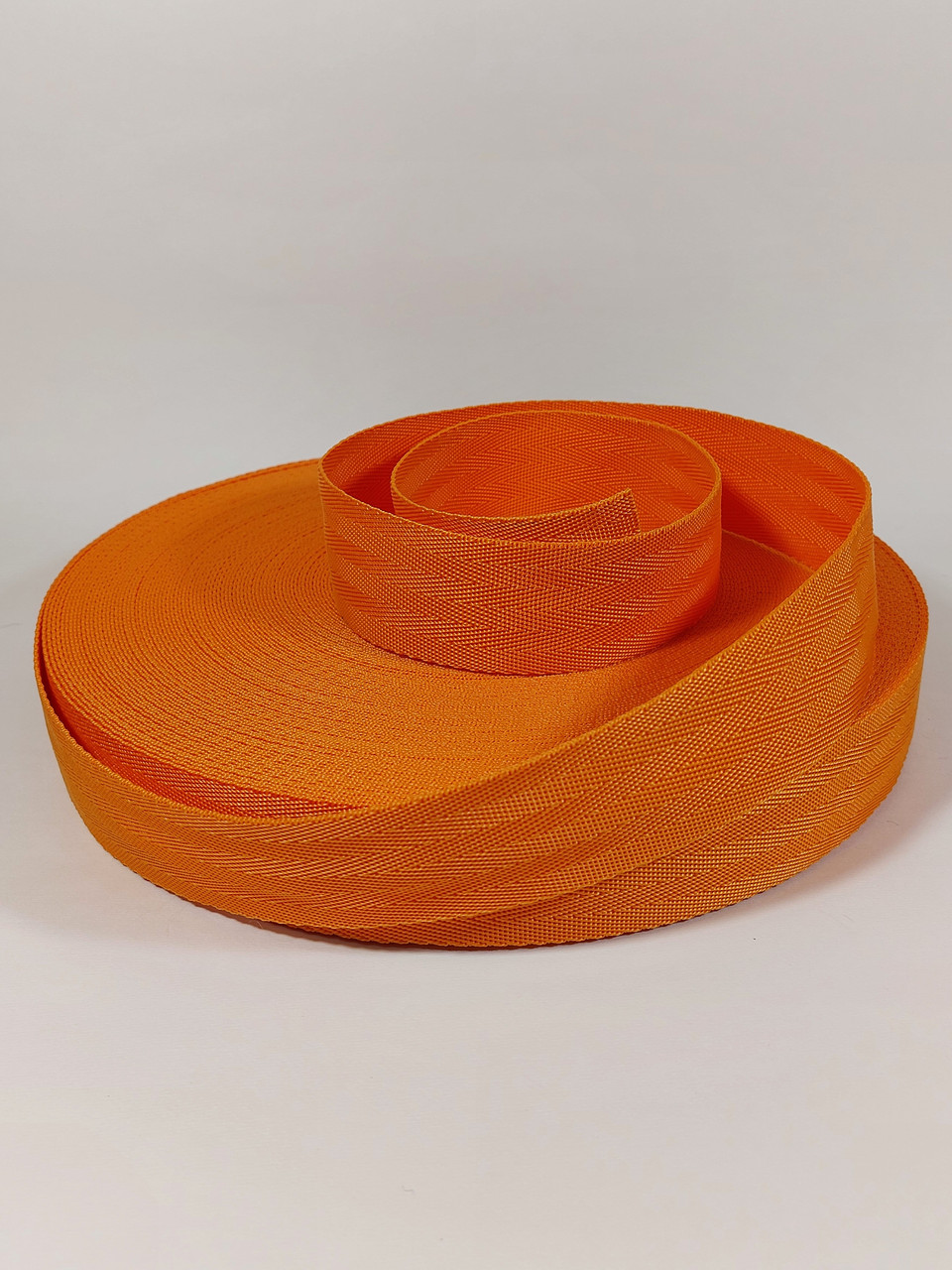 Стрічка ремінна сумочная 40 мм "ялинка" колір помаранчевий