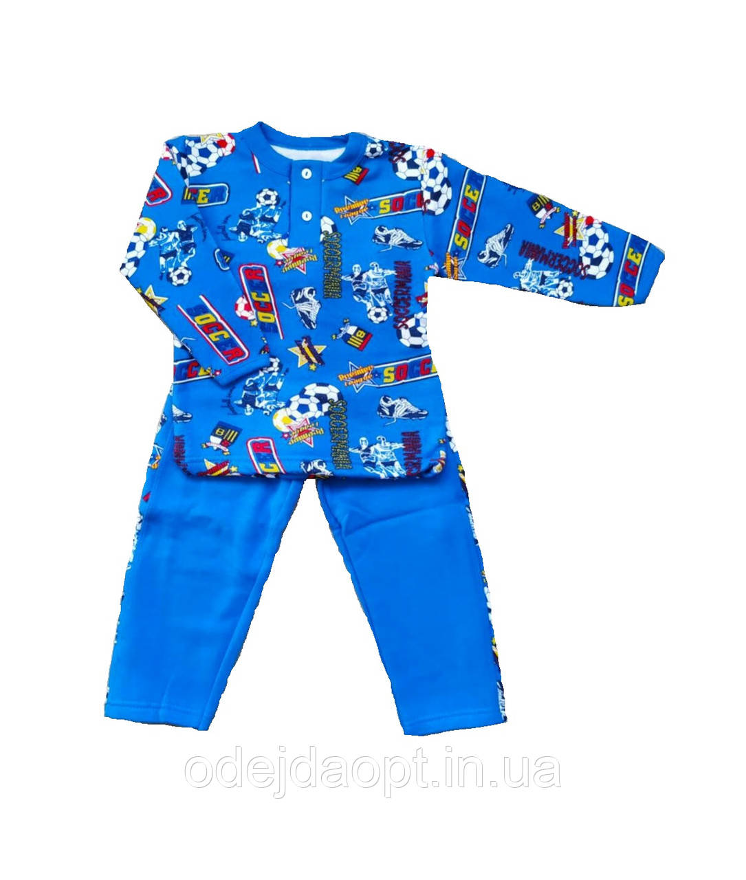 Тепла дитяча піжама для хлопчика