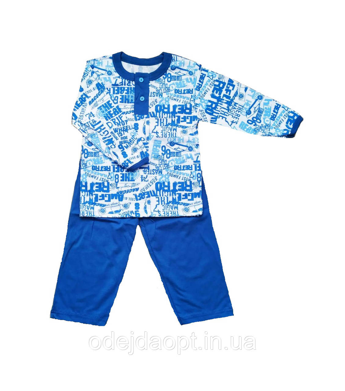 Тепла дитяча піжама для хлопчика