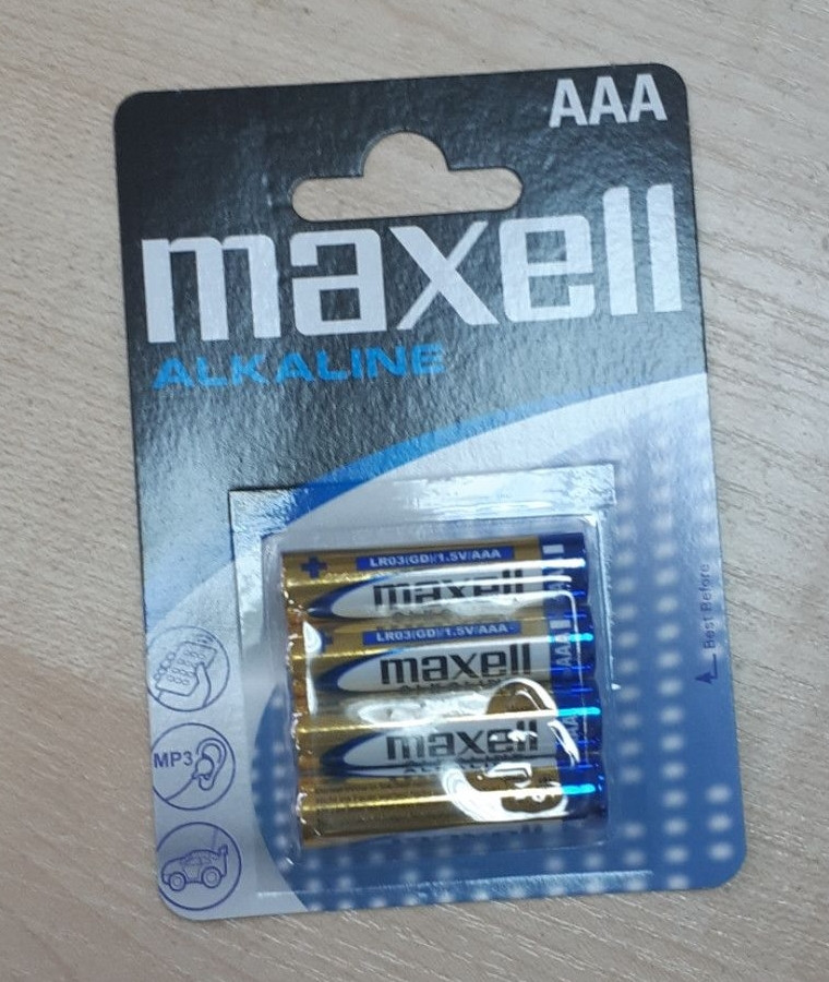 Батарейки Maxell Alkaline AAA / LR03
