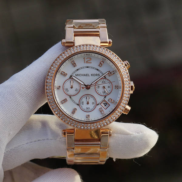 Michael kors parker best sale mk5491