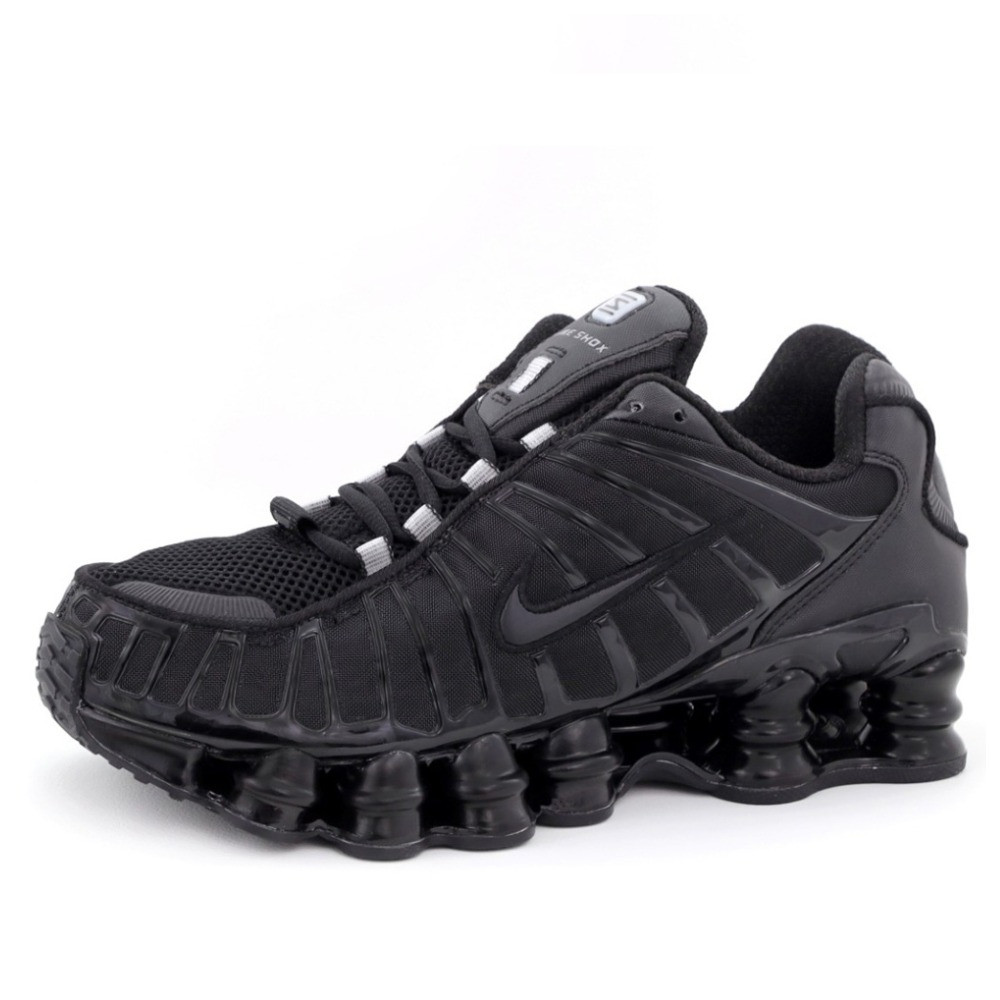 Чоловічі кросівки Nike Shox TL Black, чорні кросівки найк шокс тл, фото 1