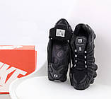 Чоловічі кросівки Nike Shox TL Black, чорні кросівки найк шокс тл, фото 7