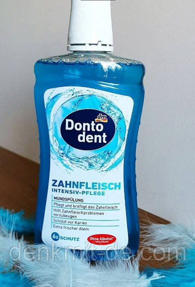 Ополіскувач для ротової порожнин Dontodent Fresh інтенсивний догляд 500 мл