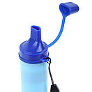 Портативний фільтр для води туристичний похідний Professional на 1500 л з пляшкою 480 мл, фото 5